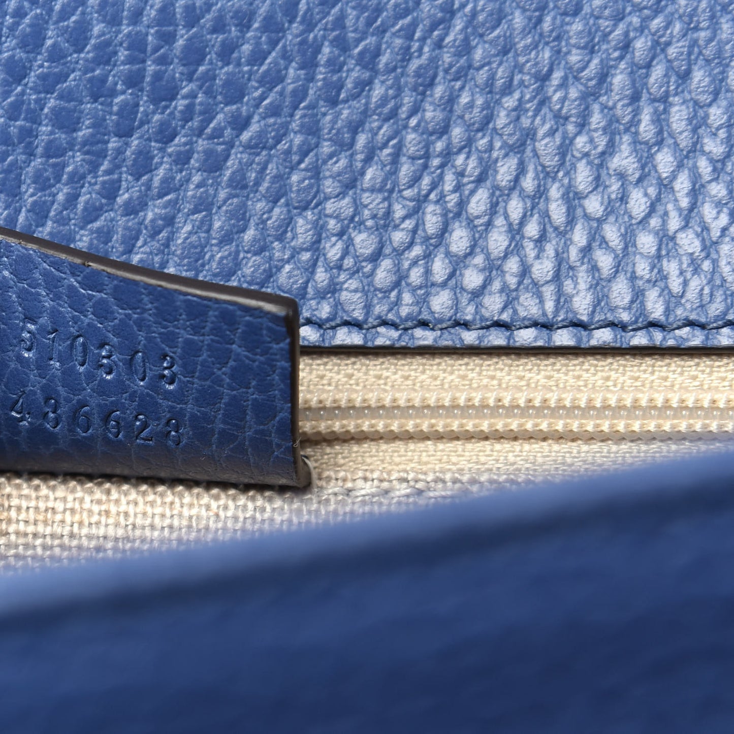 Dollar Calfskin Interlocking G Shoulder Bag Caspian