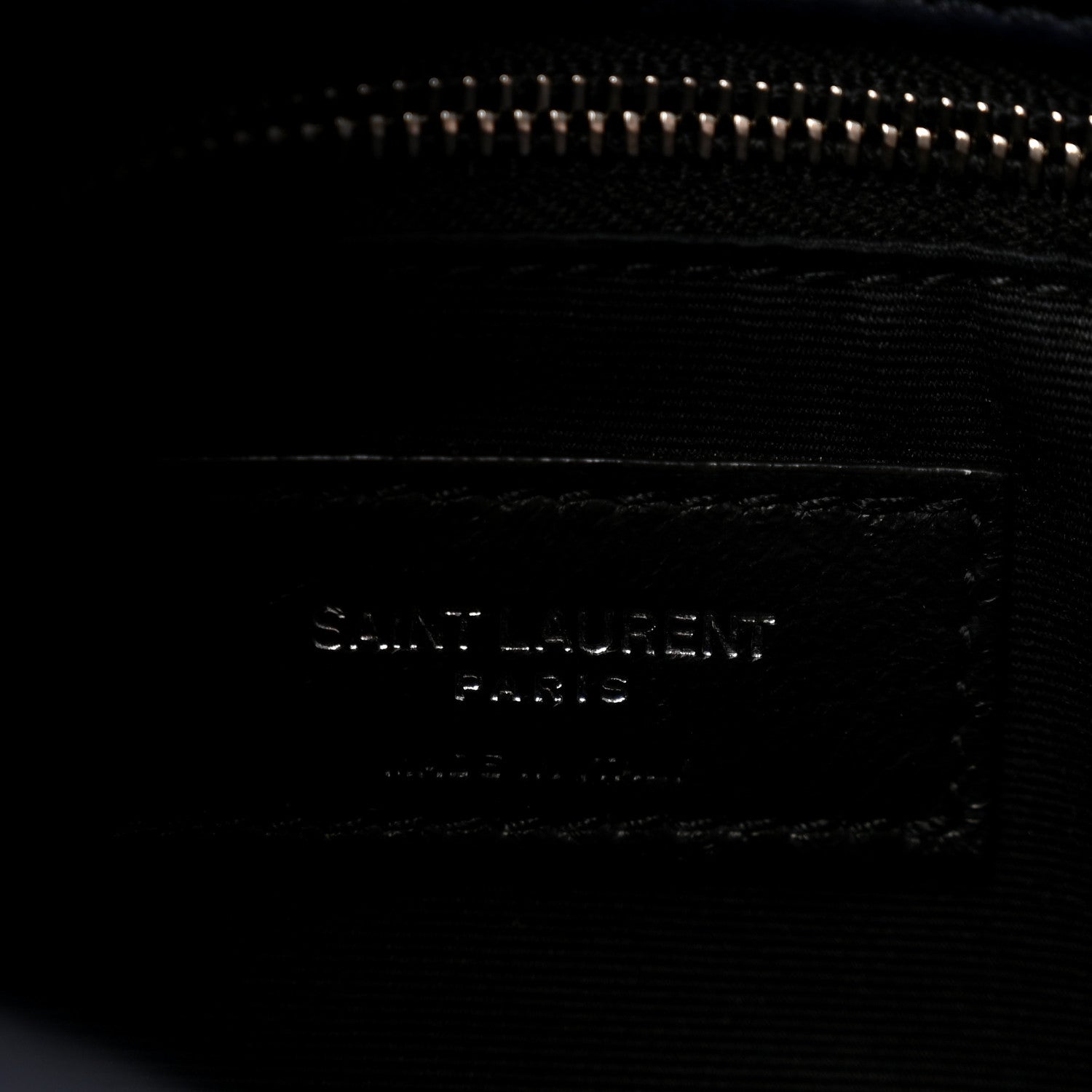 Saint Laurent Lambskin Quilted Small Loulou Puffer Monogram Chain Satchel Marine 5 of 10