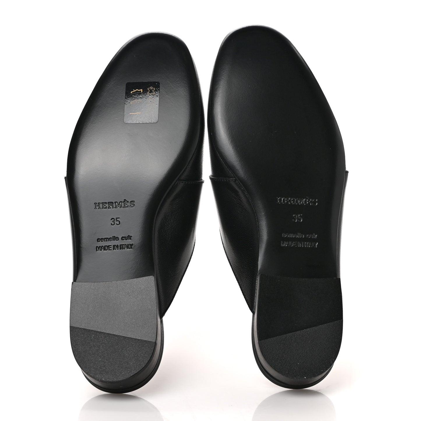 Supple Goatskin Catena Mules 35 Black