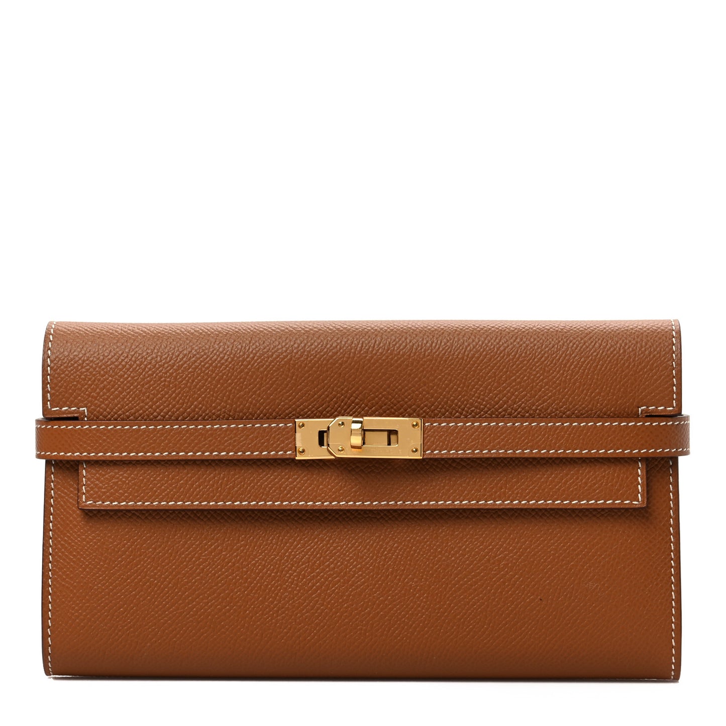 Epsom Kelly Longue Wallet Gold