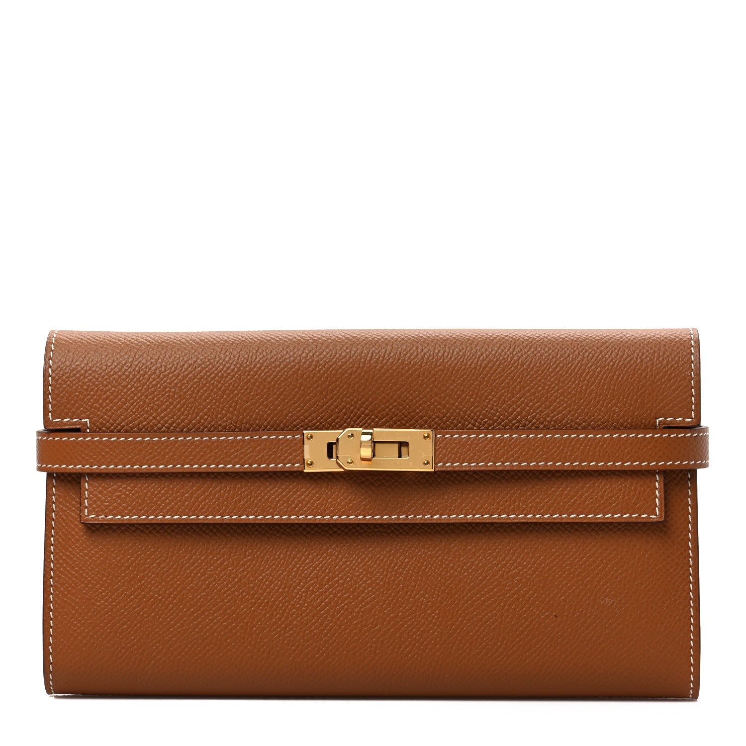 Hermes Epsom Kelly Longue Wallet Gold 1 of 6