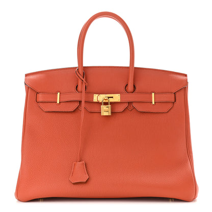Hermes Togo Birkin 35 Terre Battue 1 of 10