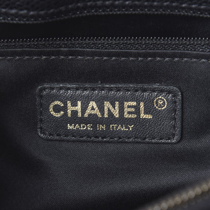 Chanel Caviar Quilted Grand Shopping Tote GST Black 6 of 10