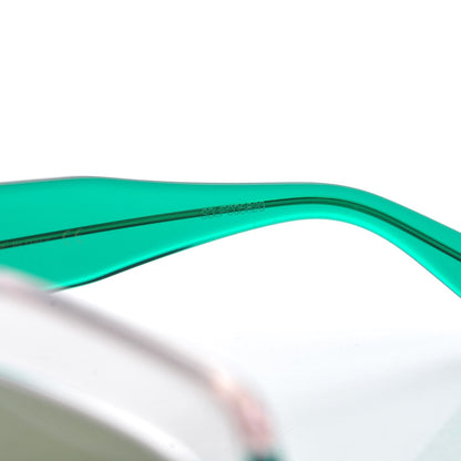 Gucci Square Web Frame GG0178S Sunglasses Green Red 6 of 8