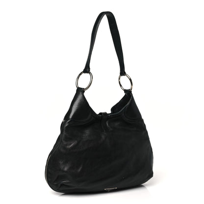 Prada Nappa Zip Hobo Black 3 of 12