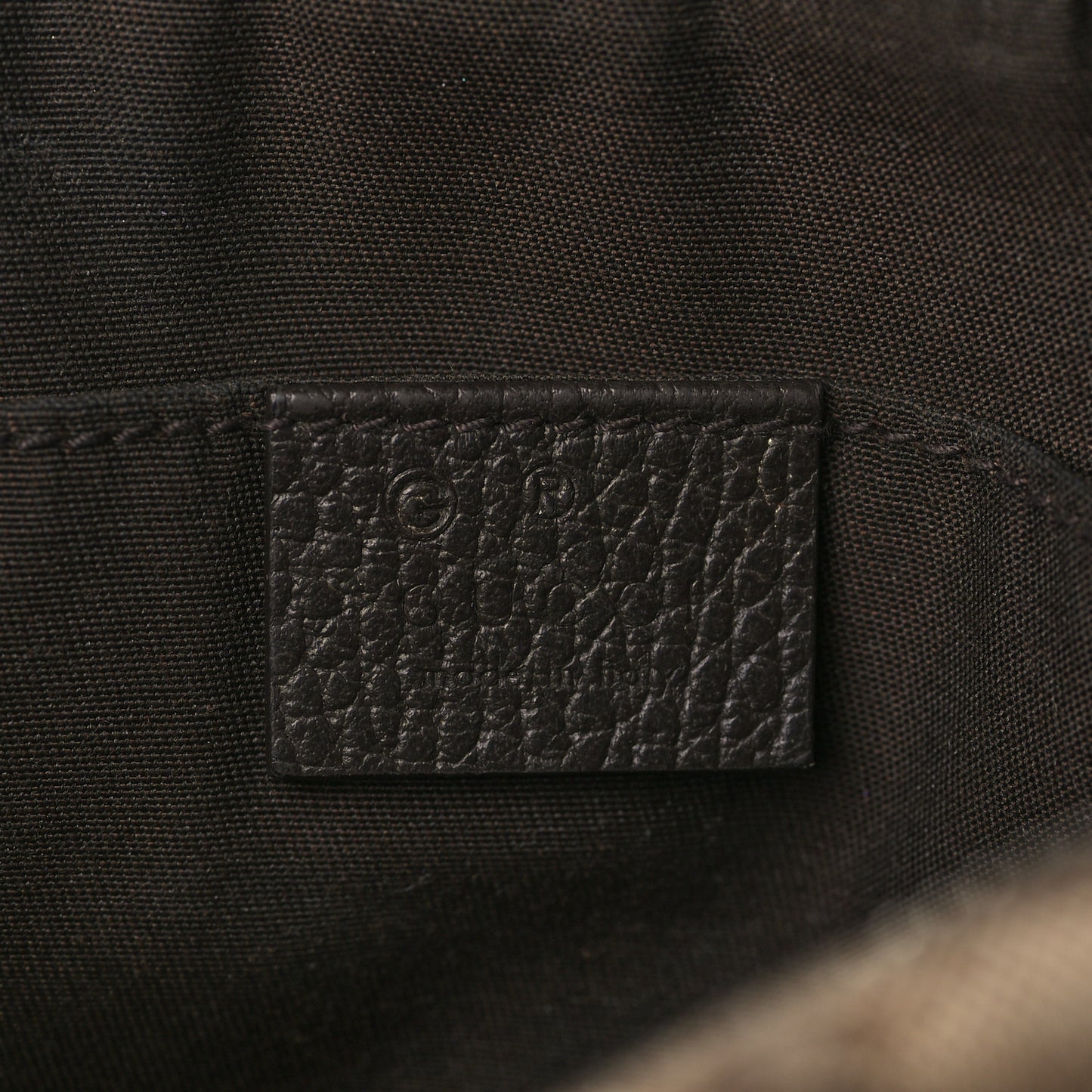 Monogram Belt Bag Dark Brown