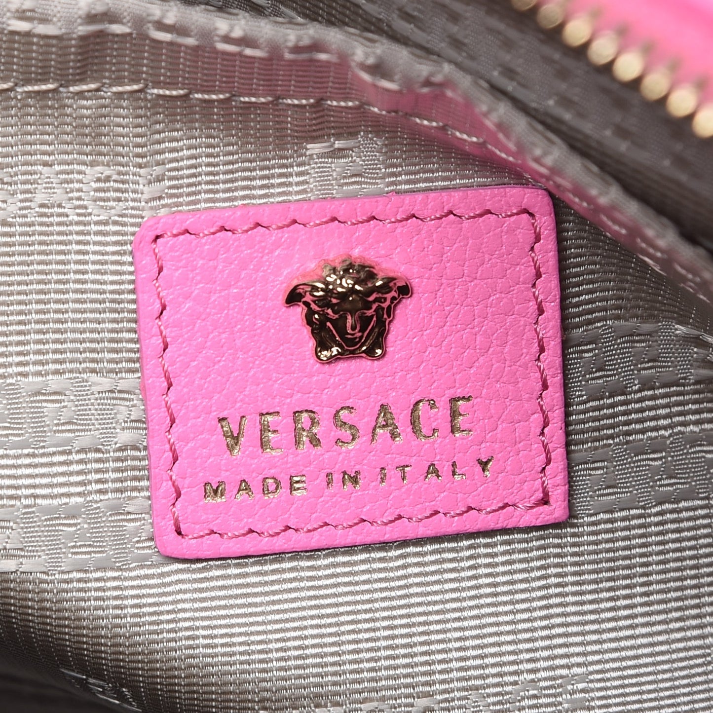 Calfskin Palazzo Duffle Bag Pink