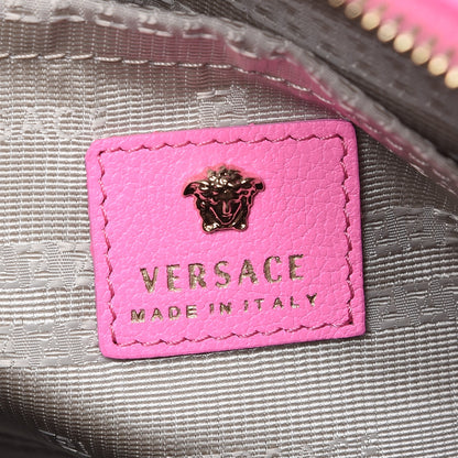 Versace Calfskin Palazzo Duffle Bag Pink 7 of 13