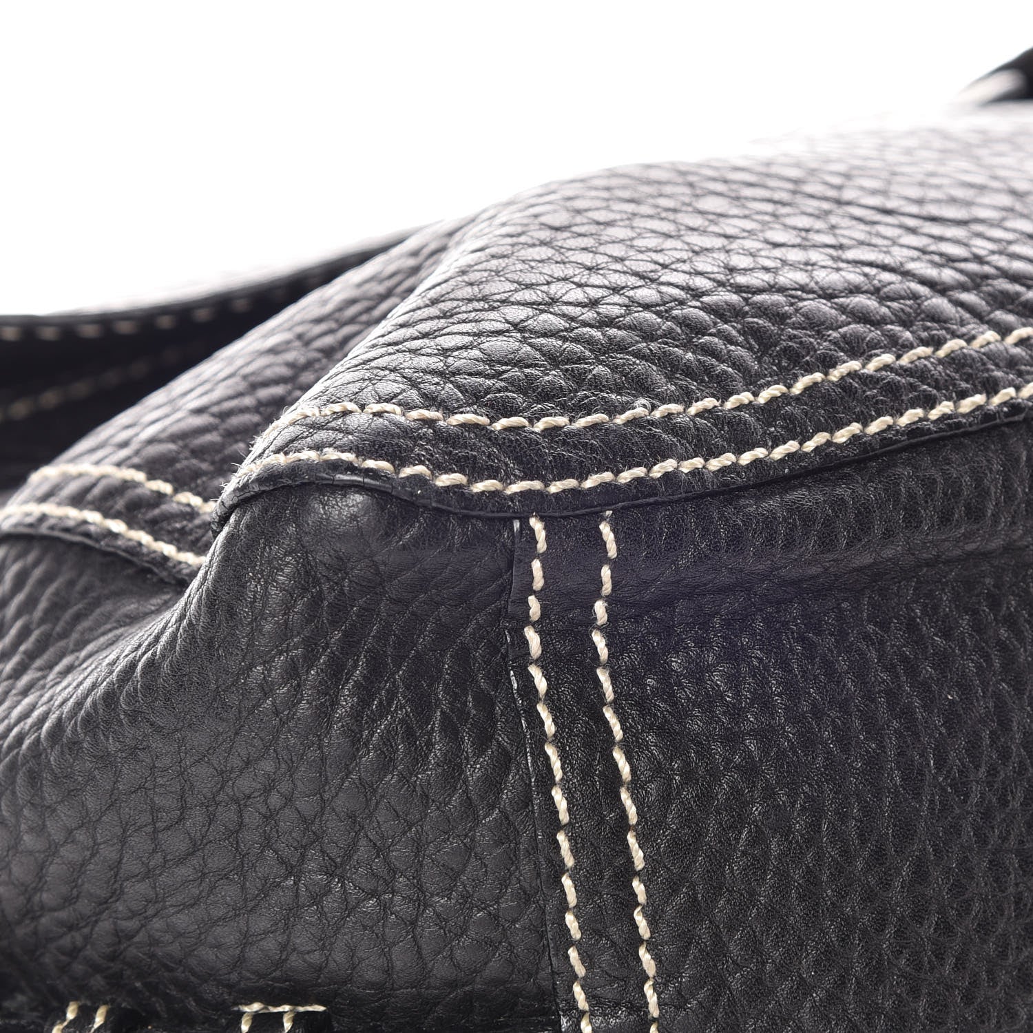 Prada Vitello Daino Hobo Black 9 of 12