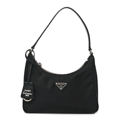Prada Tessuto Nylon Saffiano Mini Re-Edition 2005 Bag Black 1 of 10