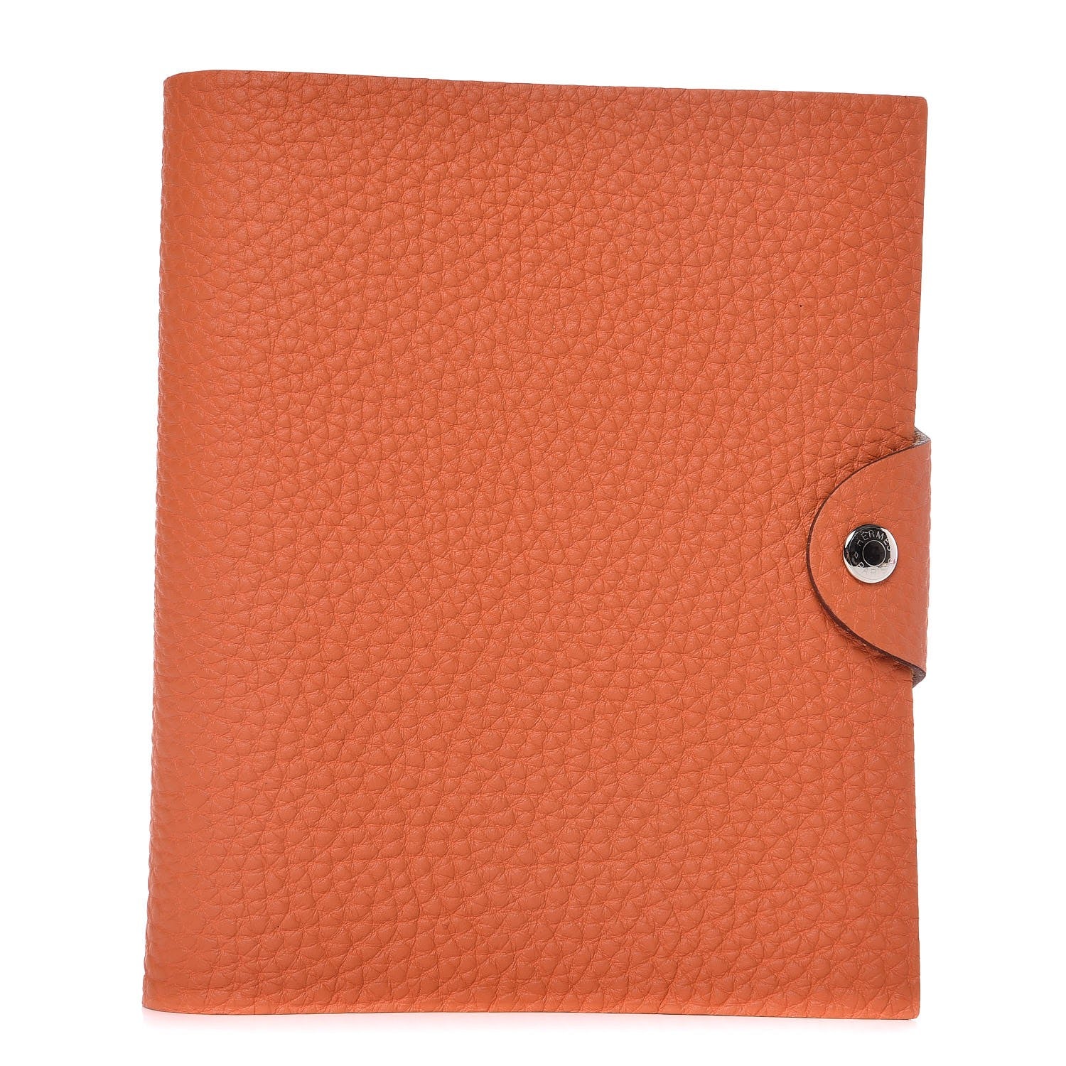 Hermes Togo Ulysse PM Agenda Cover Orange 1 of 9