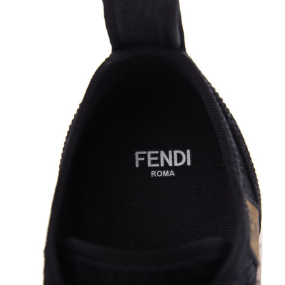 Fendi Corda FF Promenade Low Top Sneakers 37.5 Black 8 of 11