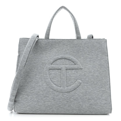 Telfar X UGG Fleece Medium Shopping Bag Grey 1 of 13