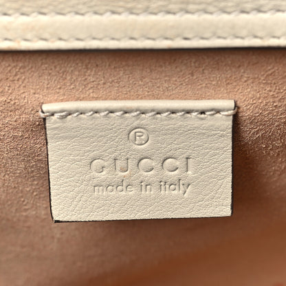 Gucci Wonka Grain Calfskin Mini Diana Tote Bag Mystic White 6 of 10