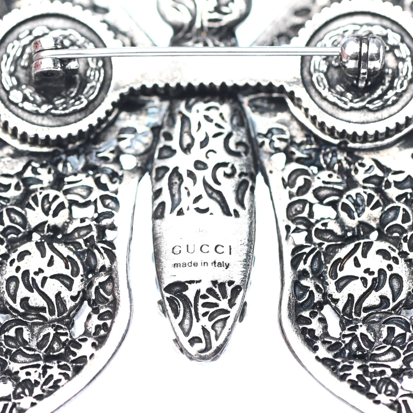 Crystal Butterfly Brooch