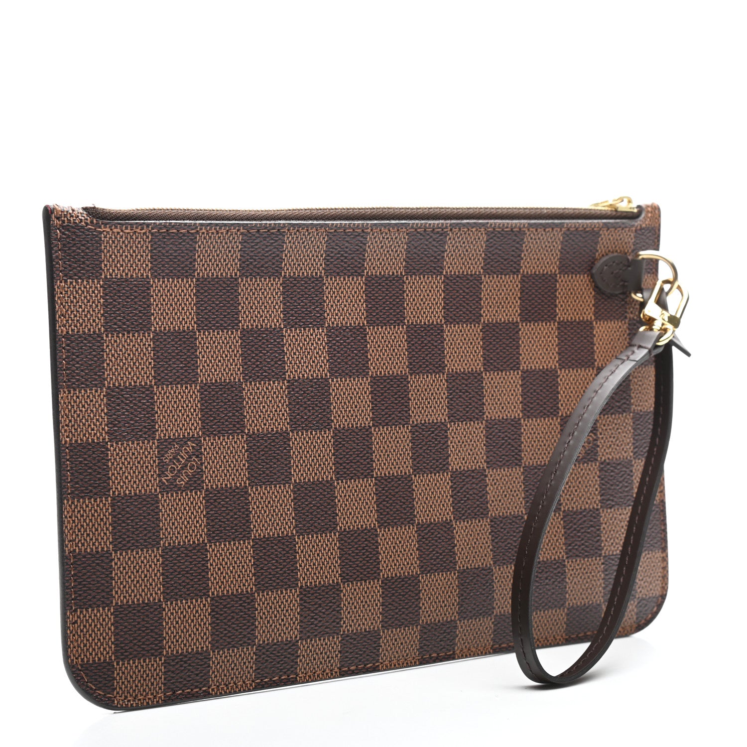 Louis Vuitton Damier Ebene Neverfull MM GM Pochette 3 of 9
