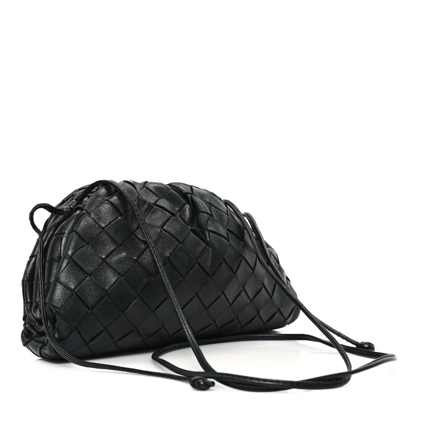 Nappa Intrecciato The Mini Pouch Black