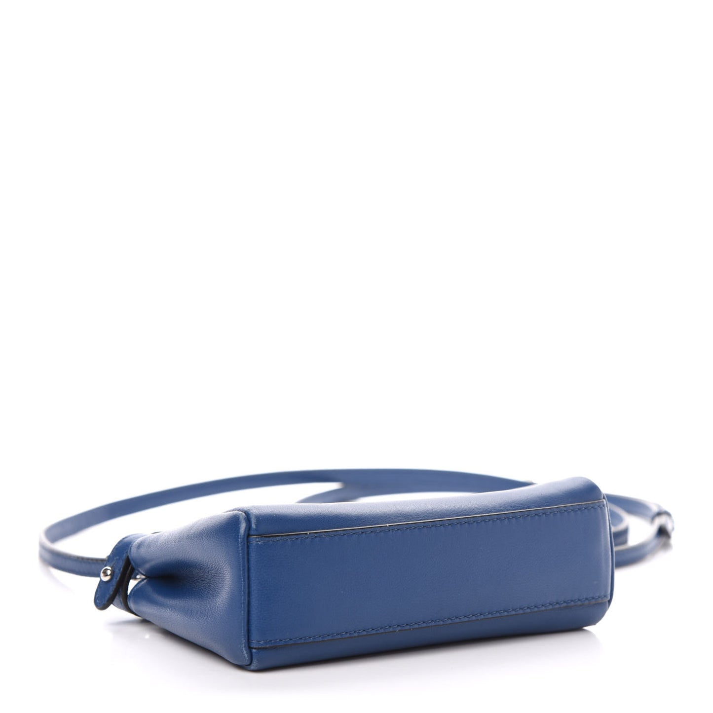 Shiny Nappa Micro Peekaboo Iconic Satchel Iris