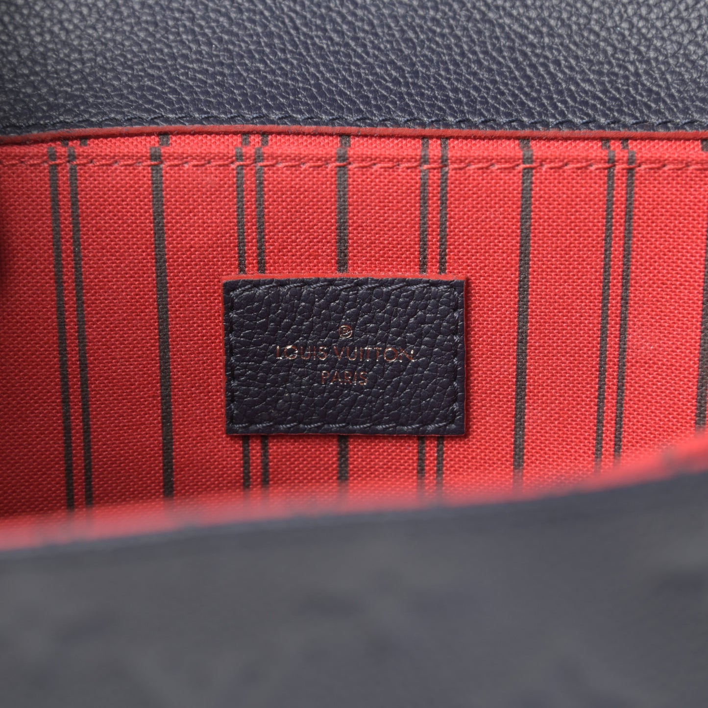 Empreinte Pochette Metis Marine Rouge
