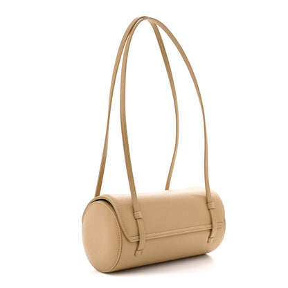 Chanel Shiny Caviar Preppy Coco Small Bowling Bag Dark Beige 3 of 11