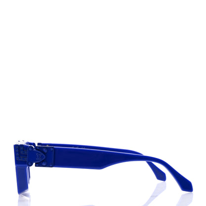 Louis Vuitton Acetate 1.1 Millionaires Sunglasses Z1276E Blue 3 of 7