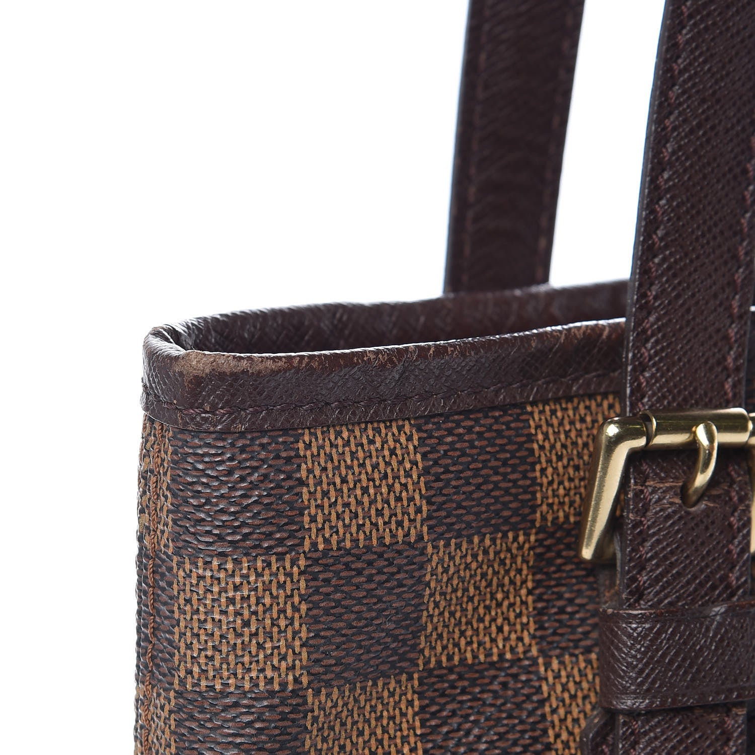 Louis Vuitton Damier Ebene Marais Bucket 23 12 of 14