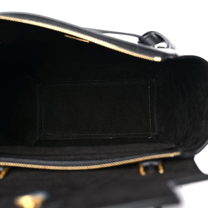 Celine Grained Calfskin Micro Belt Bag Black 5 of 10