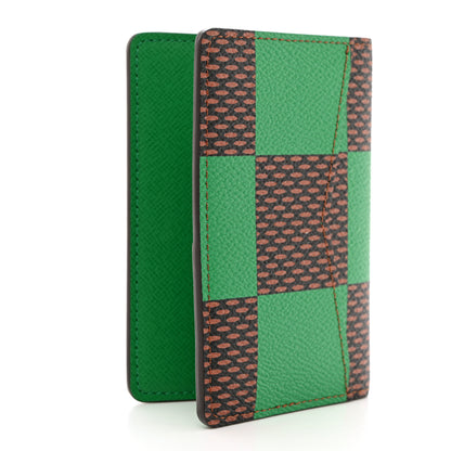 Louis Vuitton Damier Pop Pocket Organizer NM Green 3 of 6