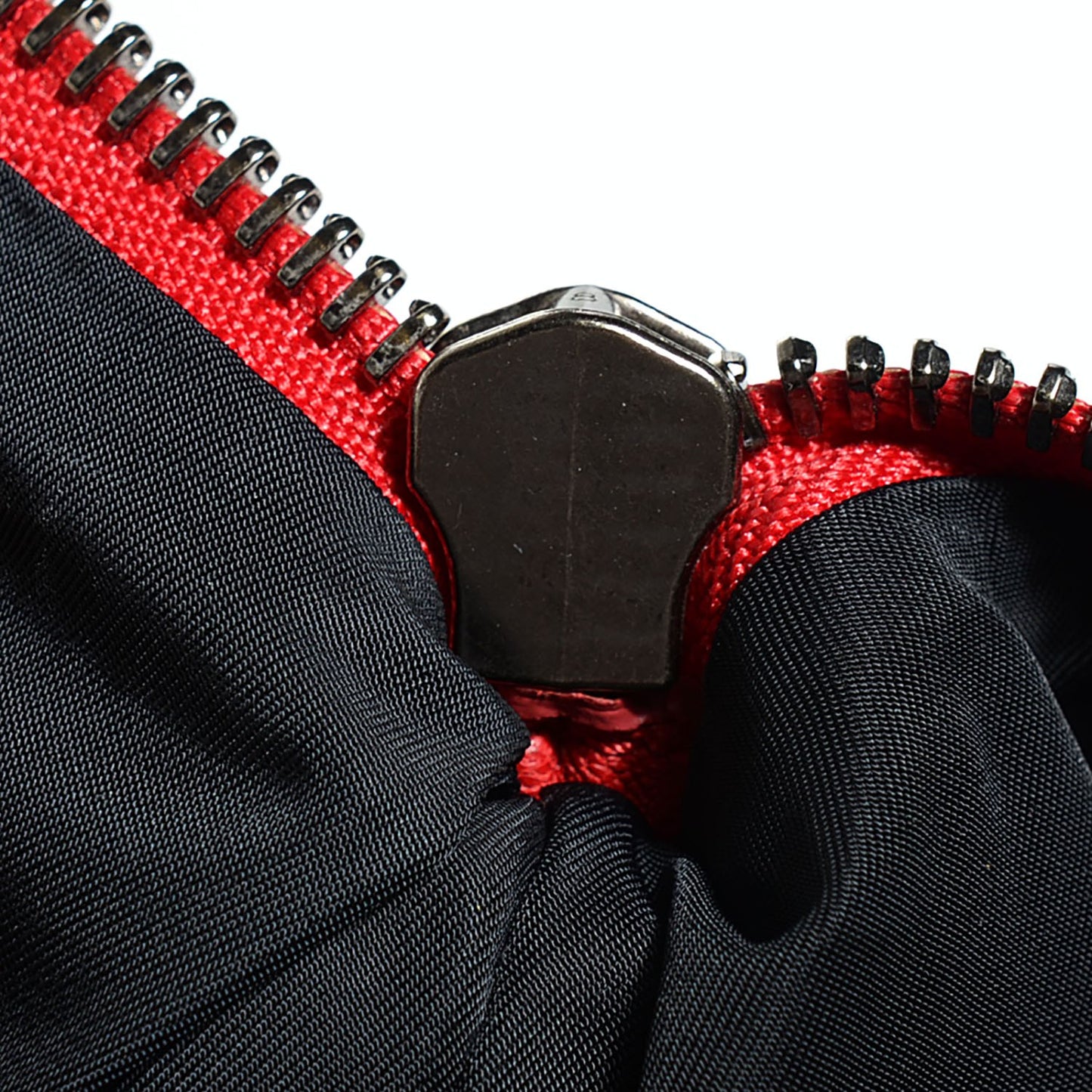 Textured Lambskin Dumbo Fold Over Clutch Cayenne