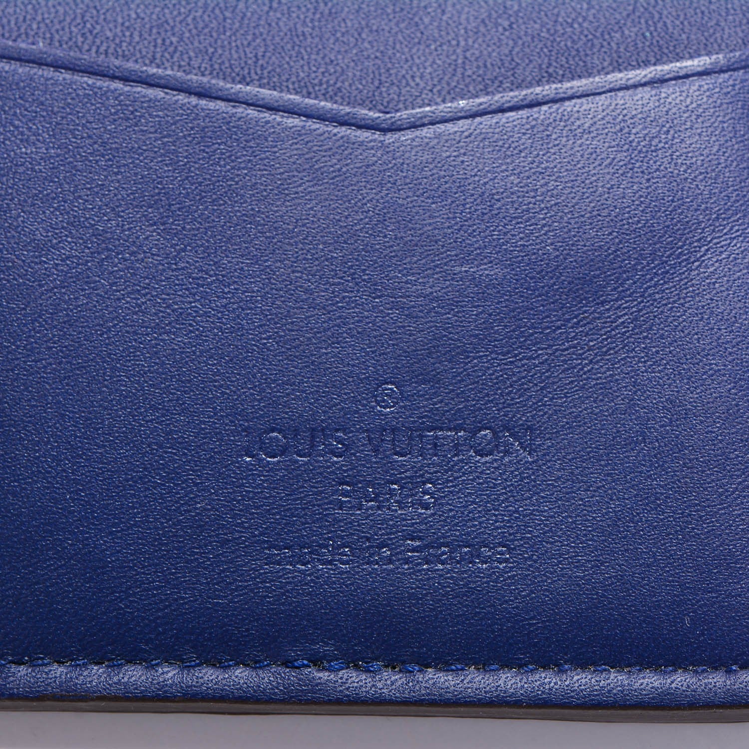 Louis Vuitton Monogram V Pocket Organizer NM Blue 6 of 7