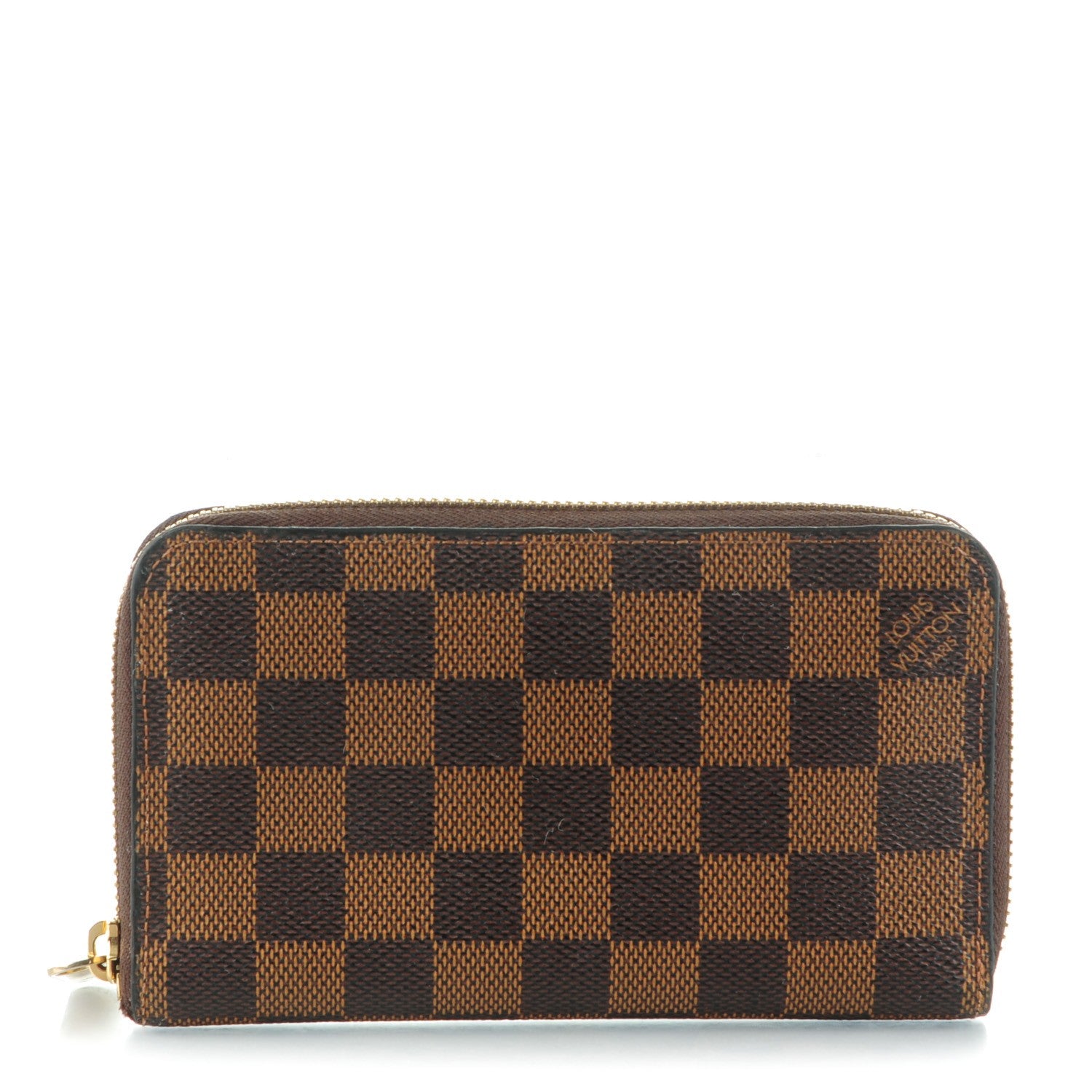 Louis Vuitton Damier Ebene Zippy Compact Wallet 1 of 7