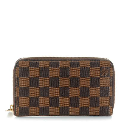 Louis Vuitton Damier Ebene Zippy Compact Wallet 1 of 7