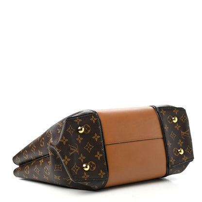 Louis Vuitton Monogram Cuir Orfevre Tote W PM Noisette 4 of 9