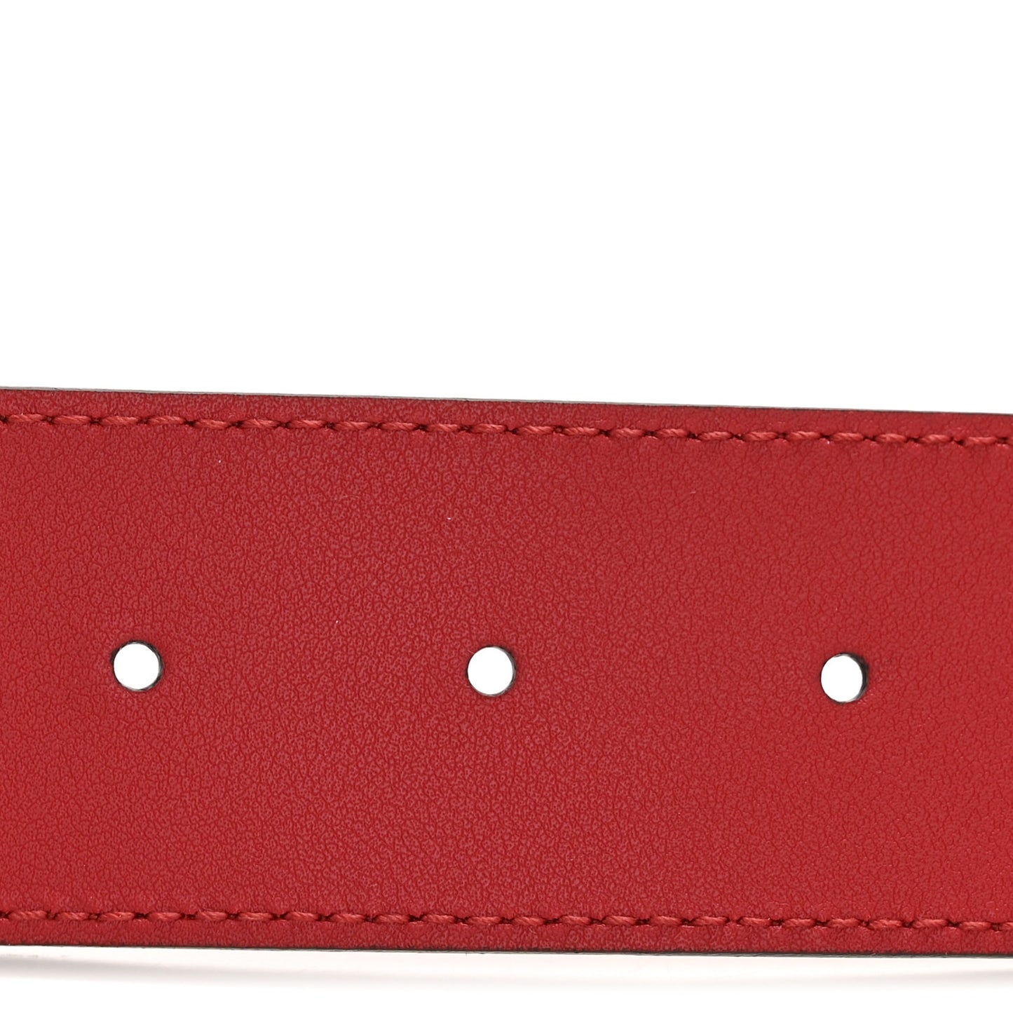 Moon Calfskin Torchon Double G 40mm Belt 85 34 Hibiscus Red