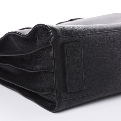 Saint Laurent Grained Calfskin Small Supple Sac De Jour Black 8 of 10