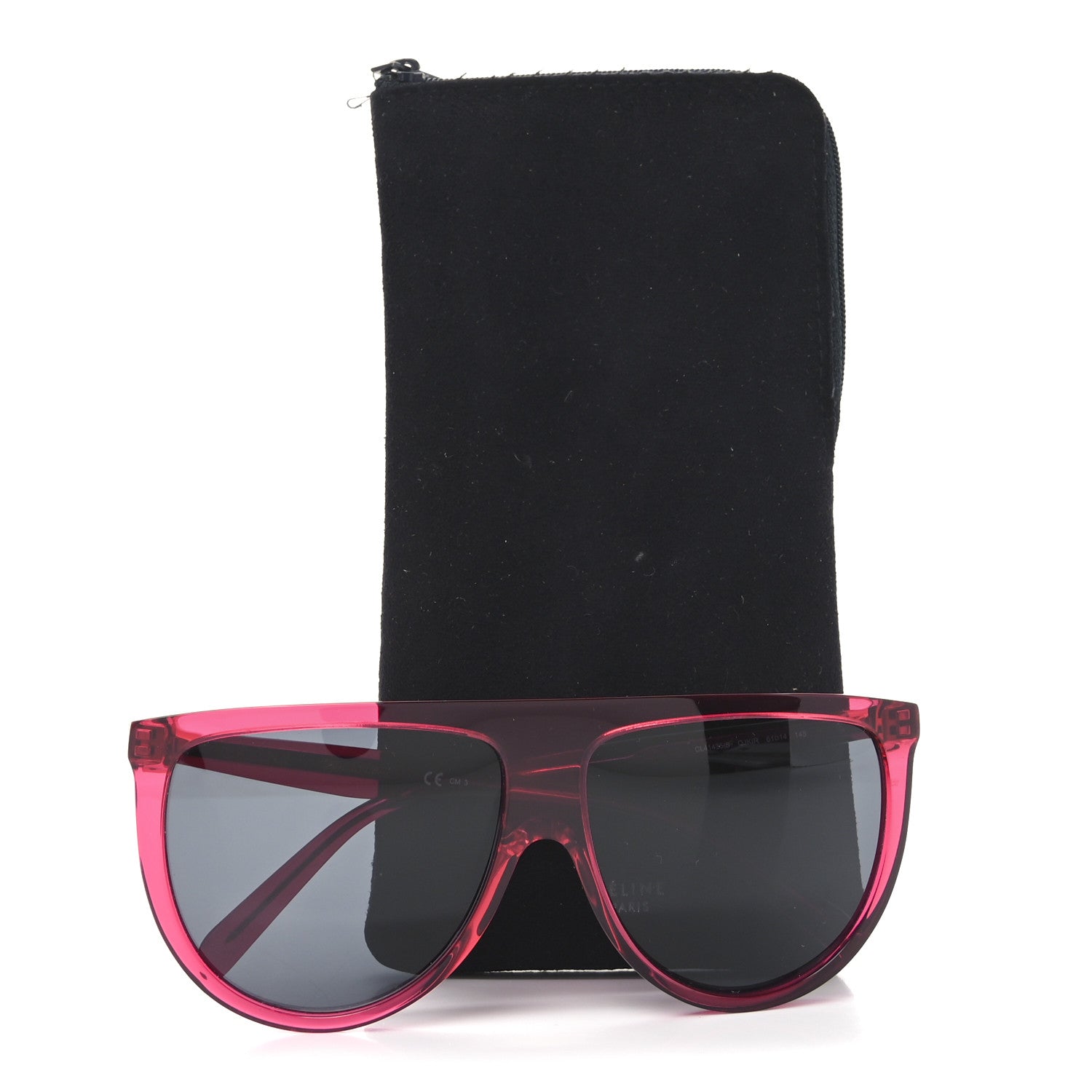 Celine Acetate Thin Shadow Sunglasses CL41435/S Pink 7 of 7