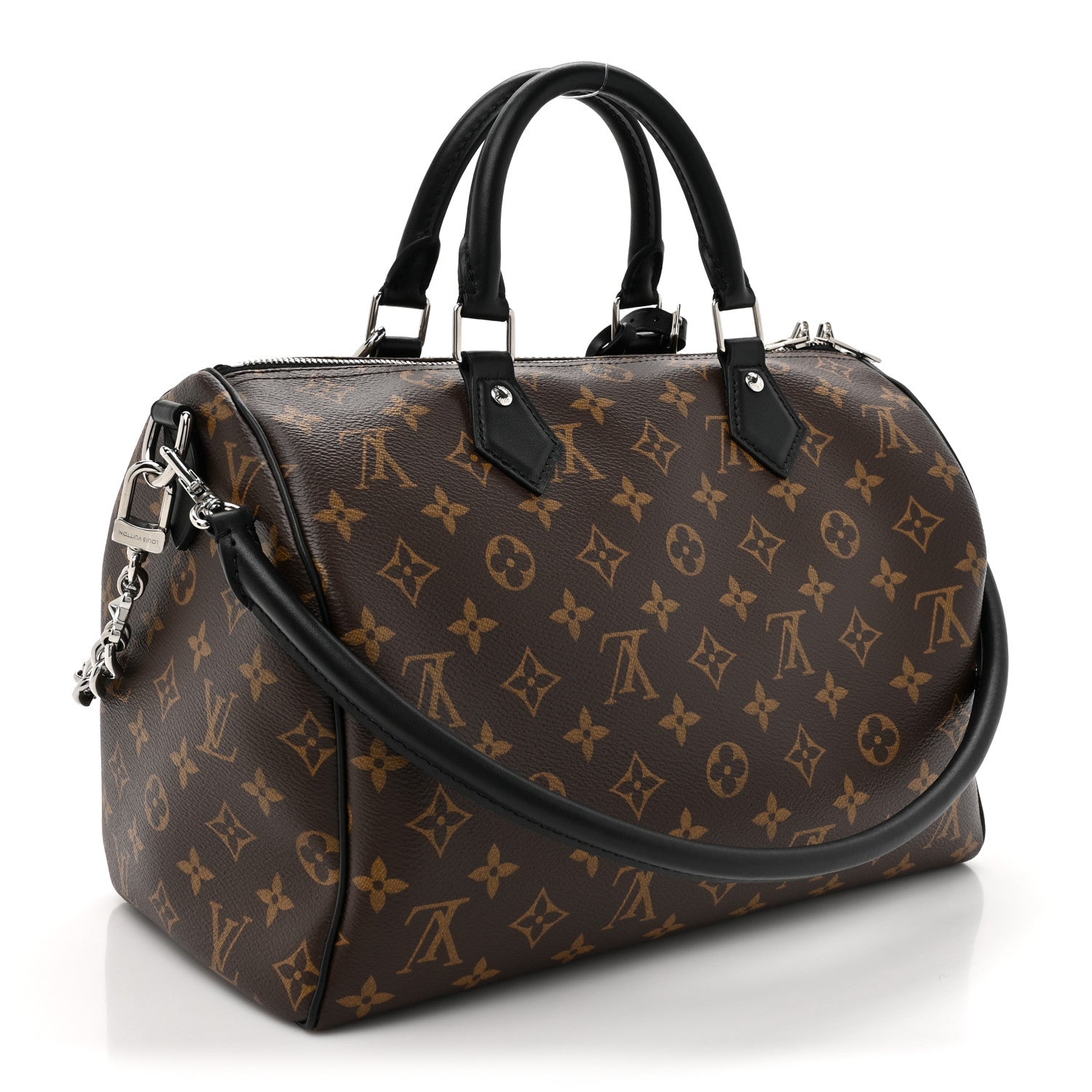 Louis Vuitton Monogram Speedy Soft 30 Dark 3 of 9