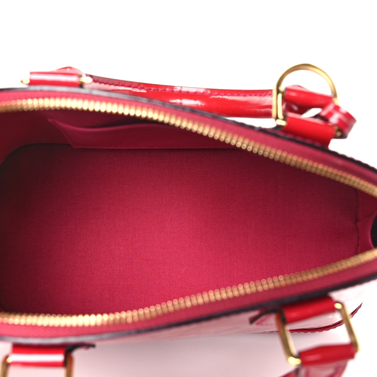 Louis Vuitton Vernis Alma BB Rose Indien 5 of 9