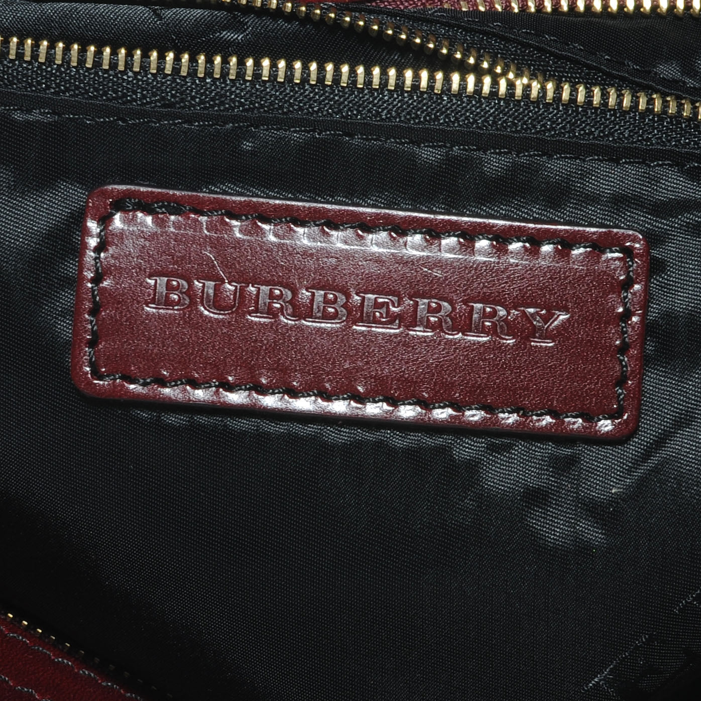 Lambskin Bridle Calfskin Small Dutton Hobo Claret Red