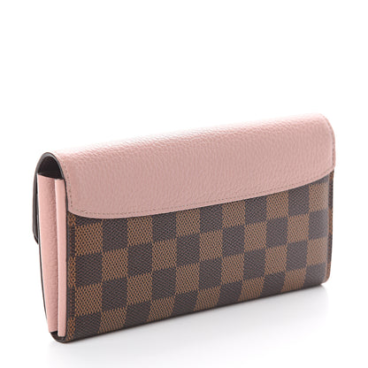 Louis Vuitton Damier Ebene Normandy Wallet Magnolia 2 of 5