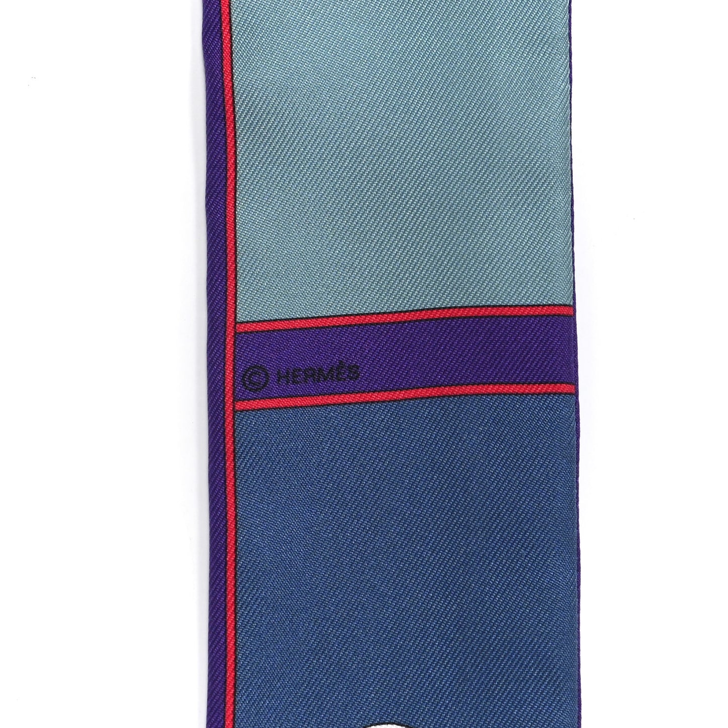 Silk Camails Fringed Twilly