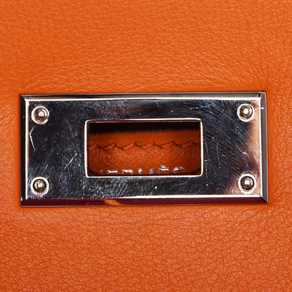 Hermes Swift Kelly Retourne 32 Orange 29 of 32