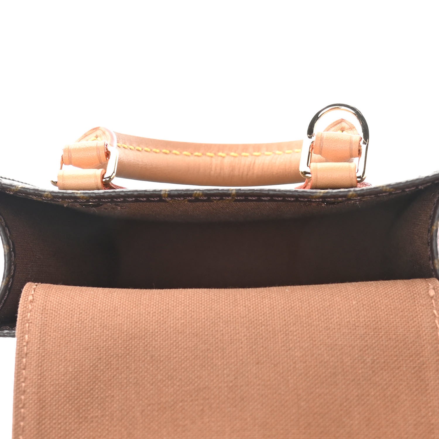 Louis Vuitton Monogram Petit Sac Plat 5 of 10