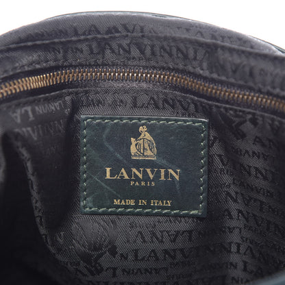 Lanvin Calfskin Quilted Large Happy Shoulder Bag Forest 7 of 9