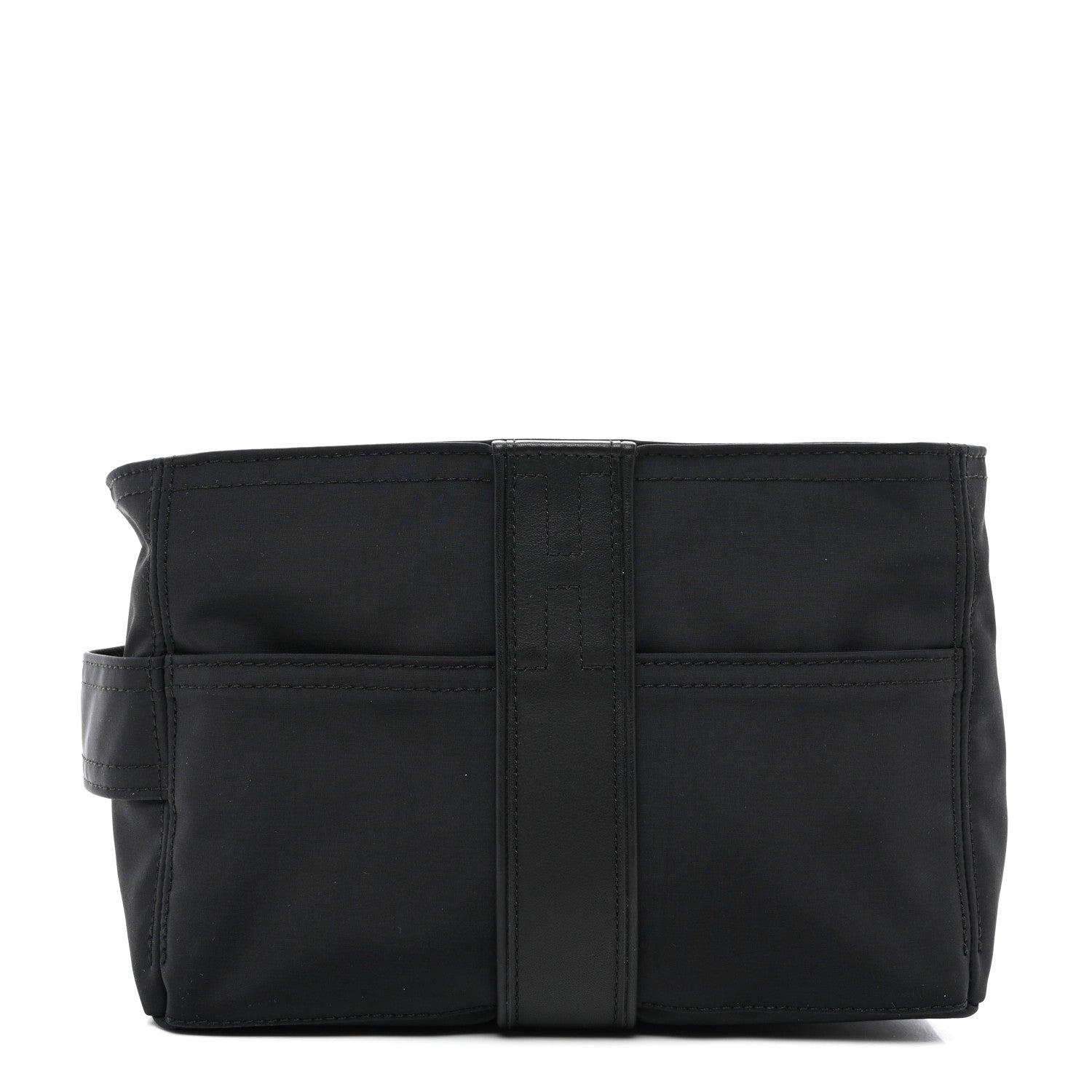 Hermes Nylon Acapulco Toiletry Bag Black 1 of 7