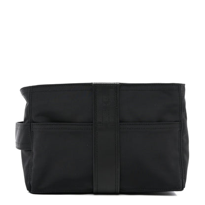 Hermes Nylon Acapulco Toiletry Bag Black 1 of 7