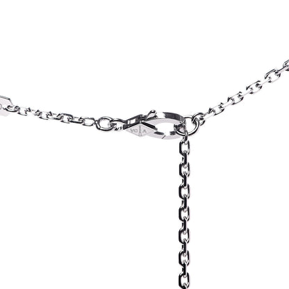 Van Cleef & Arpels 18K White Gold Black Onyx Magic Alhambra Pendant Necklace 5 of 7