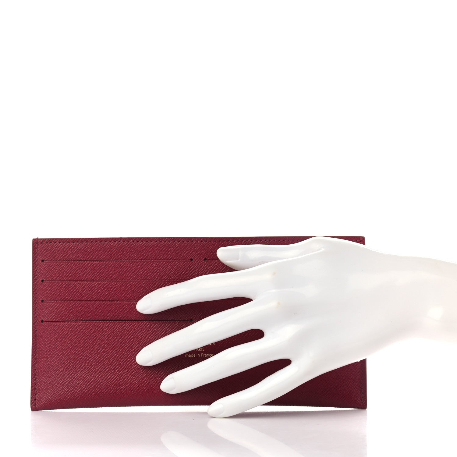 Louis Vuitton Calfskin Felicie Card Holder Insert Fuchsia 2 of 6