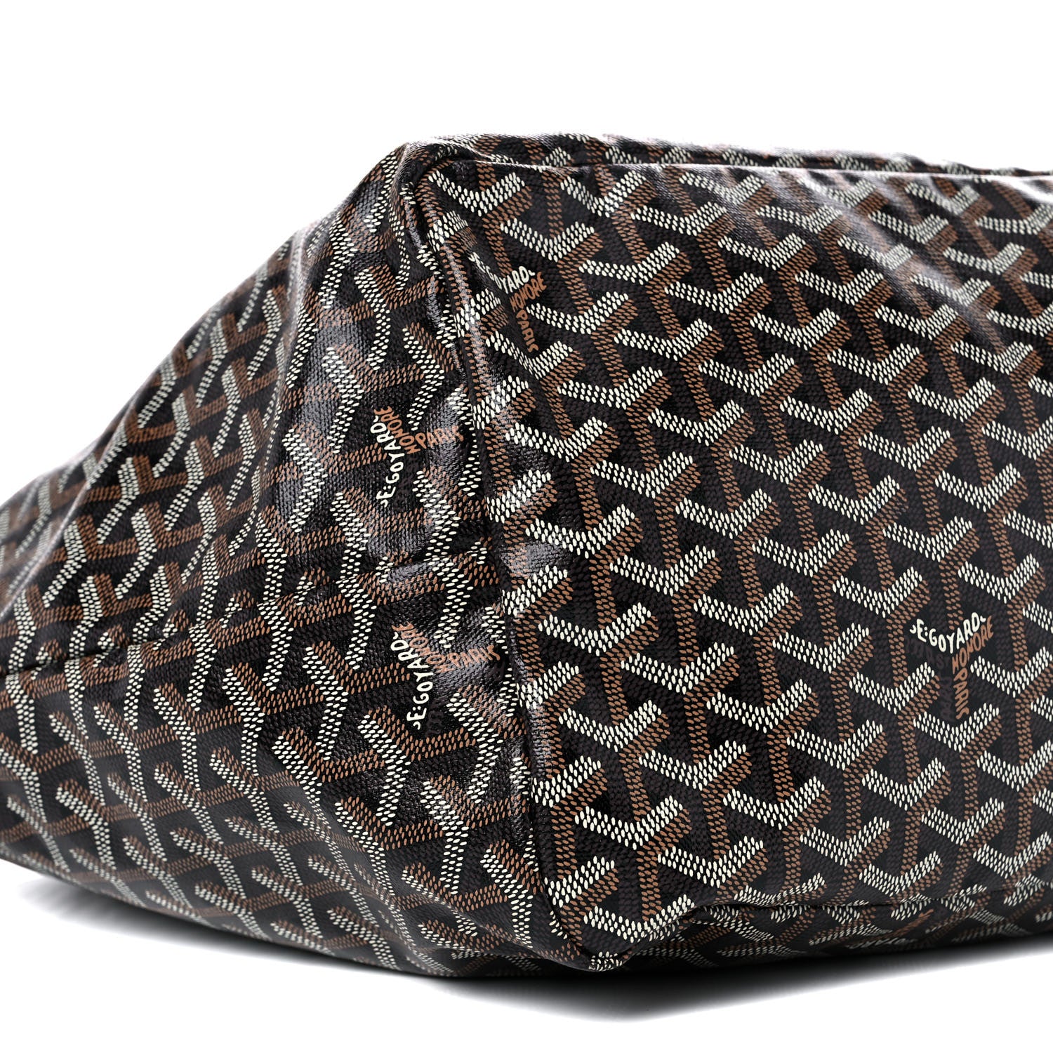 Goyard Goyardine Saint Louis GM Black Gold 7 of 12