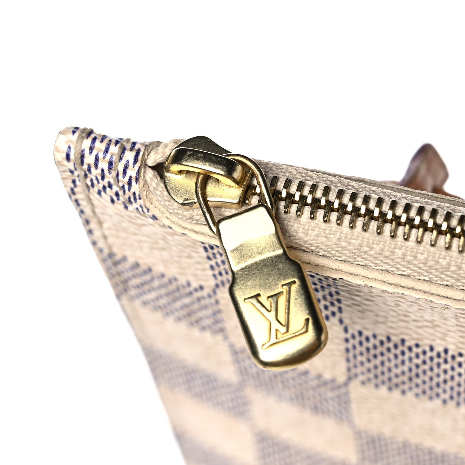 Louis Vuitton Damier Azur Neverfull MM GM Pochette 14 of 14